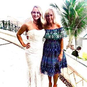 Eliza J Off the Shoulder dress